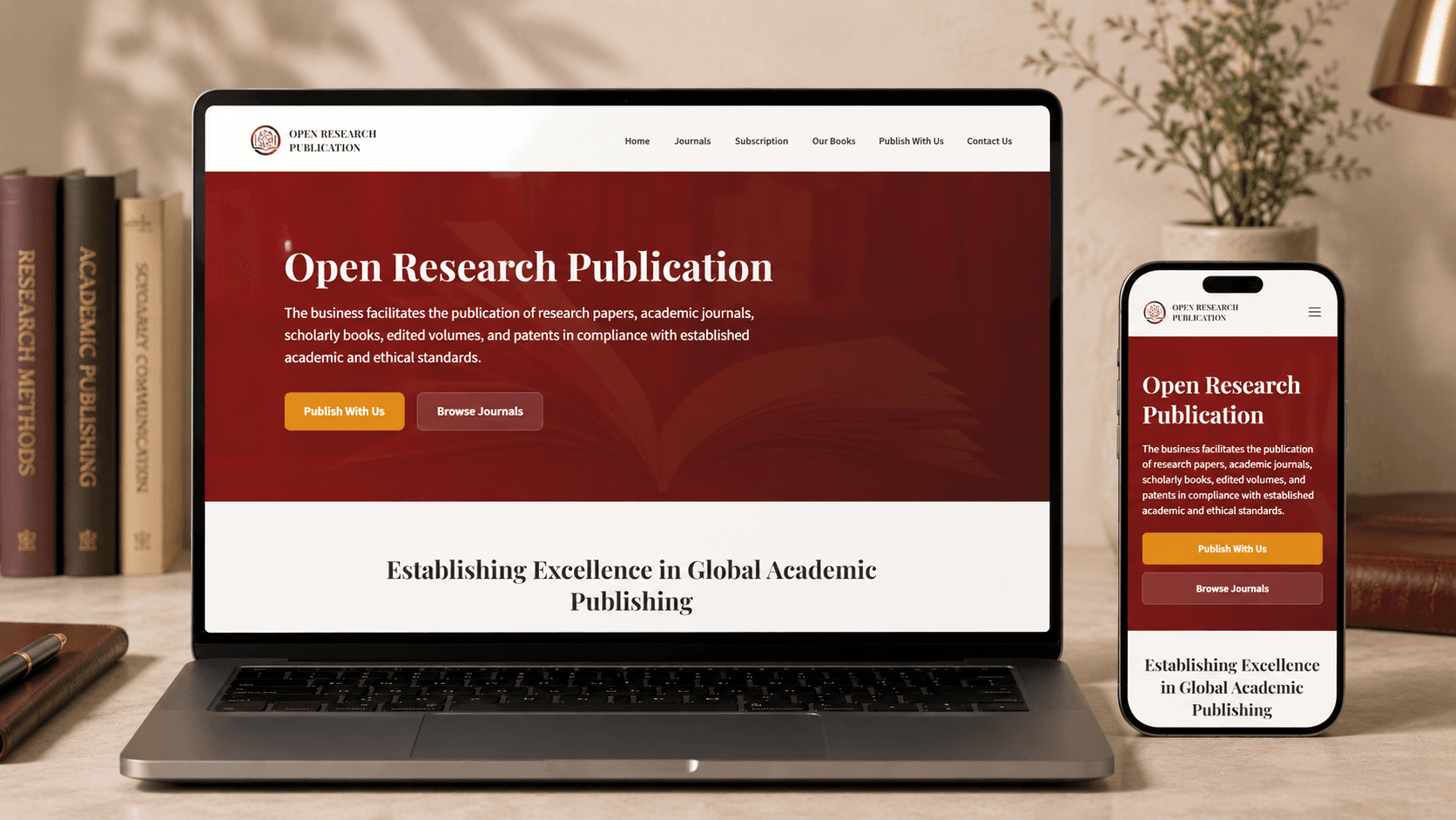 Open Research Publication: Academic Publishing Platform